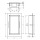 hansgrohe XtraStoris Original Wandnische mit Rahmen 300/150/70, Betongrau