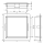 hansgrohe XtraStoris Original Wandnische mit Rahmen 300/300/70, Mattweiß