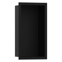 hansgrohe XtraStoris Individual Wandnische Mattschwarz mit Designrahmen 300/150/100, Mattschwarz