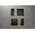 hansgrohe XtraStoris Individual Wandnische Mattschwarz mit Designrahmen 300/150/100, Polished Gold Optic