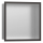 hansgrohe XtraStoris Individual Wandnische Edelstahl gebürstet mit Designrahmen 300/300/100, Brushed Black Chrome