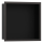 hansgrohe XtraStoris Individual Wandnische Mattschwarz mit Designrahmen 300/300/100, Brushed Black Chrome