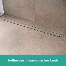 hansgrohe RainDrain Compact Komplettset Duschrinne 1000 befliesbar für flache Installation