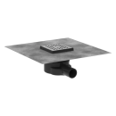 hansgrohe RainDrain Point Komplettset Punktablauf...