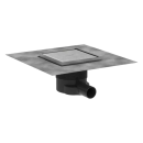 hansgrohe RainDrain Brilliance Komplettset Punktablauf...