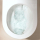 hansgrohe EluPura Original S Stand-WC für aufgesetzten Spülkasten mit horizontalem Abgang AquaChannel Flush, HygieneEffect, Weiß