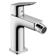 hansgrohe Logis Einhebel-Bidetmischer 110 Fine mit Zugstangen-Ablaufgarnitur, Chrom