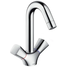 hansgrohe Logis 2-Griff Waschtischarmatur 150 ohne Ablaufgarnitur, Chrom