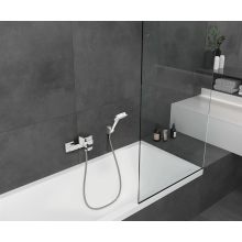 hansgrohe Vernis Shape Einhebel-Wannenmischer Aufputz, Chrom