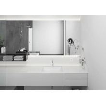 hansgrohe Vernis Shape Einhebel-Waschtischmischer 100 mit isolierter Wasserführung und Metall Zugstangen-Ablaufgarnitur, Chrom
