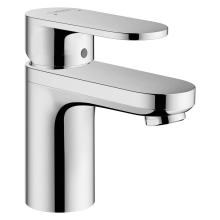 hansgrohe Vernis Blend Einhebel-Waschtischmischer 70 mit isolierter Wasserführung und Zugstangen-Ablaufgarnitur, Chrom