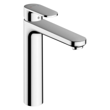 hansgrohe Vernis Blend Einhebel-Waschtischmischer 190 mit isolierter Wasserführung und Zugstangen-Ablaufgarnitur, Chrom