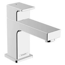 hansgrohe Vernis Shape Standventil 70 mit Hebelgriff für Kaltwasser oder vorgemischtes Wasser ohne Ablaufgarnitur, Chrom