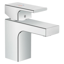 hansgrohe Vernis Shape Einhebel-Waschtischmischer 70 CoolStart mit isolierter Wasserführung und Zugstangen-Ablaufgarnitur, Chrom