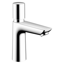 hansgrohe Talis E Selbstschluss-Standventil 110 für Kaltwasser oder vorgemischtes Wasser ohne Ablaufgarnitur, Chrom