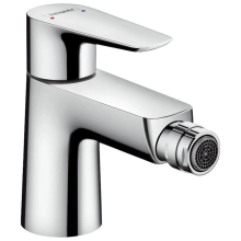 hansgrohe Talis E Einhebel-Bidetmischer mit Push-Open Ablaufgarnitur, Chrom