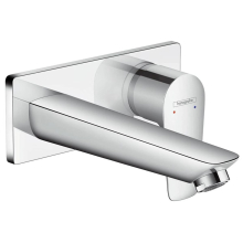 hansgrohe Talis E Einhebel-Waschtischmischer Unterputz für Wandmontage mit Auslauf 16,5 cm, Chrom