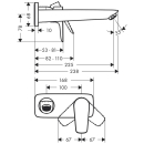 hansgrohe Talis E Einhebel-Waschtischmischer Unterputz...
