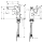 hansgrohe Talis E Einhebel-Waschtischmischer 150 mit Zugstangen-Ablaufgarnitur, Brushed Black Chrome