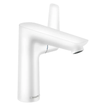 hansgrohe Talis E Einhebel-Waschtischmischer 150 mit Zugstangen-Ablaufgarnitur, Mattweiß