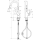 hansgrohe Focus M42 Einhebel-Küchenmischer 220, Ausziehbrause, 2jet, Chrom