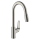 hansgrohe Focus M42 Einhebel-Küchenmischer 220, Ausziehbrause, 2jet, Edelstahl Finish