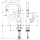 hansgrohe Focus M42 Einhebel-Küchenmischer 220, 1jet, Chrom
