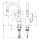 hansgrohe Focus M42 Einhebel-Küchenmischer 220, 1jet, Edelstahl Finish