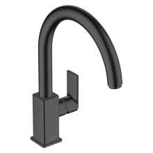 hansgrohe Vernis Shape M35 Einhebel-Küchenmischer 210, 1jet, Mattschwarz