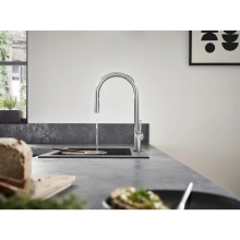 hansgrohe Talis M54 Einhebel-Küchenmischer 210, Ausziehbrause, 2jet, Chrom