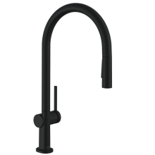 hansgrohe Talis M54 Einhebel-Küchenmischer 210, Ausziehbrause, 2jet, sBox, Mattschwarz
