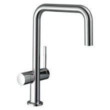 hansgrohe Talis M54 Einhebel-Küchenmischer U 220, Geräteabsperrventil, 1jet, Chrom