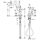 hansgrohe Talis M54 Einhebel-Küchenmischer 270,...