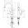 hansgrohe Talis M51 Einhebel-Küchenmischer 260, Niederdruck/offene Warmwasserbereiter, 1jet, Chrom