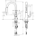 hansgrohe Talis M51 Einhebel-Küchenmischer 160, Ausziehbrause, 2jet, Chrom