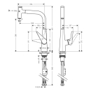hansgrohe Talis Select M51 Einhebel-Küchenmischer...