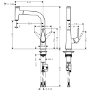 hansgrohe Talis Select M51 Einhebel-Küchenmischer...