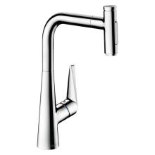 hansgrohe Talis Select M51 Einhebel-Küchenmischer 300, Ausziehbrause, 2jet, Chrom