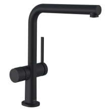 hansgrohe Talis M54 Einhebel-Küchenmischer 270, Geräteabsperrventil, 1jet, Mattschwarz