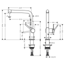 hansgrohe Talis M54 Einhebel-Küchenmischer 270,...
