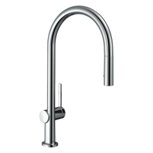 hansgrohe Talis M54 Einhebel-Küchenmischer 210, EcoSmart, Ausziehbrause, 2jet, Chrom