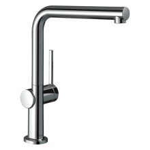 hansgrohe Talis M54 Einhebel-Küchenmischer U 220, EcoSmart, 1jet, Mattschwarz