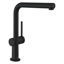 hansgrohe Talis M54 Einhebel-Küchenmischer 270, Niederdruck/offene Warmwasserbereiter, 1jet, Mattschwarz