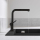 hansgrohe Talis M54 Einhebel-Küchenmischer 270, Niederdruck/offene Warmwasserbereiter, Ausziehauslauf, 1jet, Mattschwarz