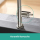 hansgrohe Talis M54 Einhebel-Küchenmischer 270, Niederdruck/offene Warmwasserbereiter, Ausziehauslauf, 1jet, Edelstahl Finish