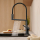 hansgrohe Talis Select M54 PowderSpray Einhebel-Küchenmischer Semi-Pro, 3jet, Brushed Black Chrome