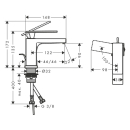 hansgrohe Tecturis E Einhebel-Waschtischmischer 80...
