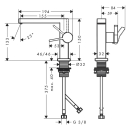 hansgrohe Tecturis E Einhebel-Waschtischmischer 110 Fine...