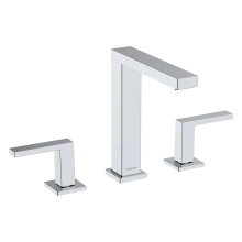 hansgrohe Tecturis E 3-Loch Waschtischarmatur 150 EcoSmart+ mit Push-Open Ablaufgarnitur, Chrom