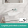 hansgrohe Tecturis E Einhebel-Waschtischmischer Unterputz für Wandmontage EcoSmart+ mit Auslauf 22,5 cm, Chrom